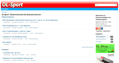 Desktop Screenshot of ol-sport.at