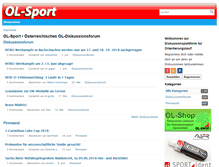 Tablet Screenshot of ol-sport.at